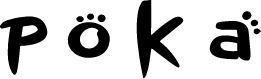 poka studios logo black